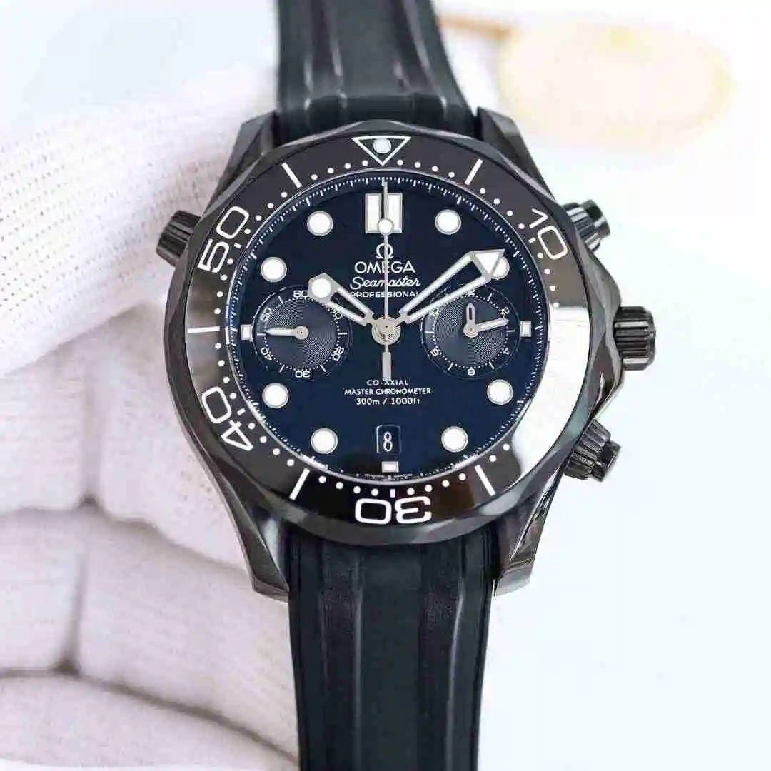 General Watches Omega Watch Men's Watch Paired with Original Fully Automatic Mechanical Movement Top Grade 316 Precision Steel Case with Mineral Super Strong Mirror Diameter 44mm kk012500 view 8