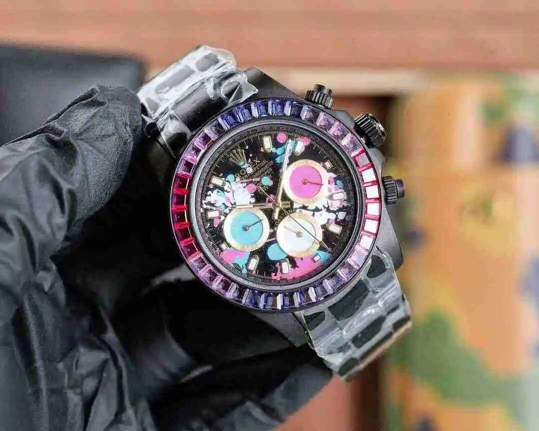 General Watches Rolex Watch Men's Watch Paired with Original Fully Automatic Mechanical Movement Top Grade 316 Precision Steel Case with Mineral Super Strong Mirror Diameter 40mm KK06150 view 9