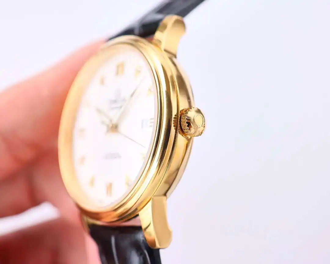 General Watches Omega Ou@mega watch men's watch with original fully automatic mechanical movement top 316 stainless steel case strap mineral super mirror diameter 40mm KK07050 1 view 5