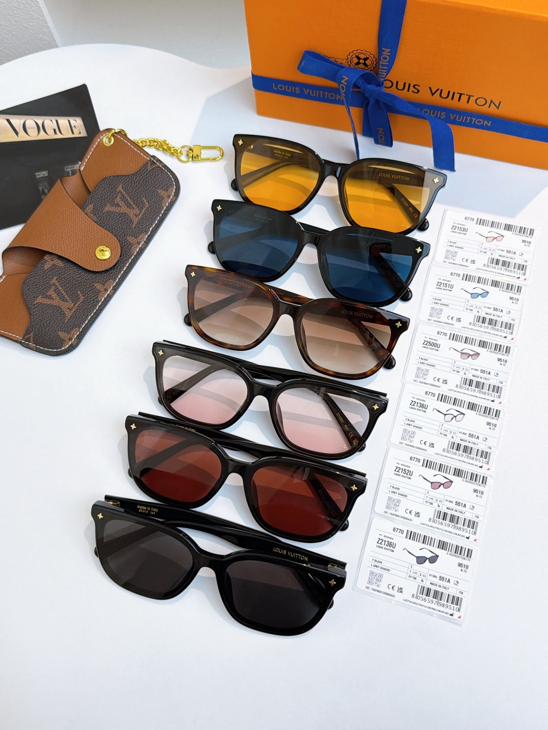 LOUIS VUITTO Z2136 Z2151 Z2152 Z2153 Z2154 Size 63-15-146 1208140 Sunglasses view 9