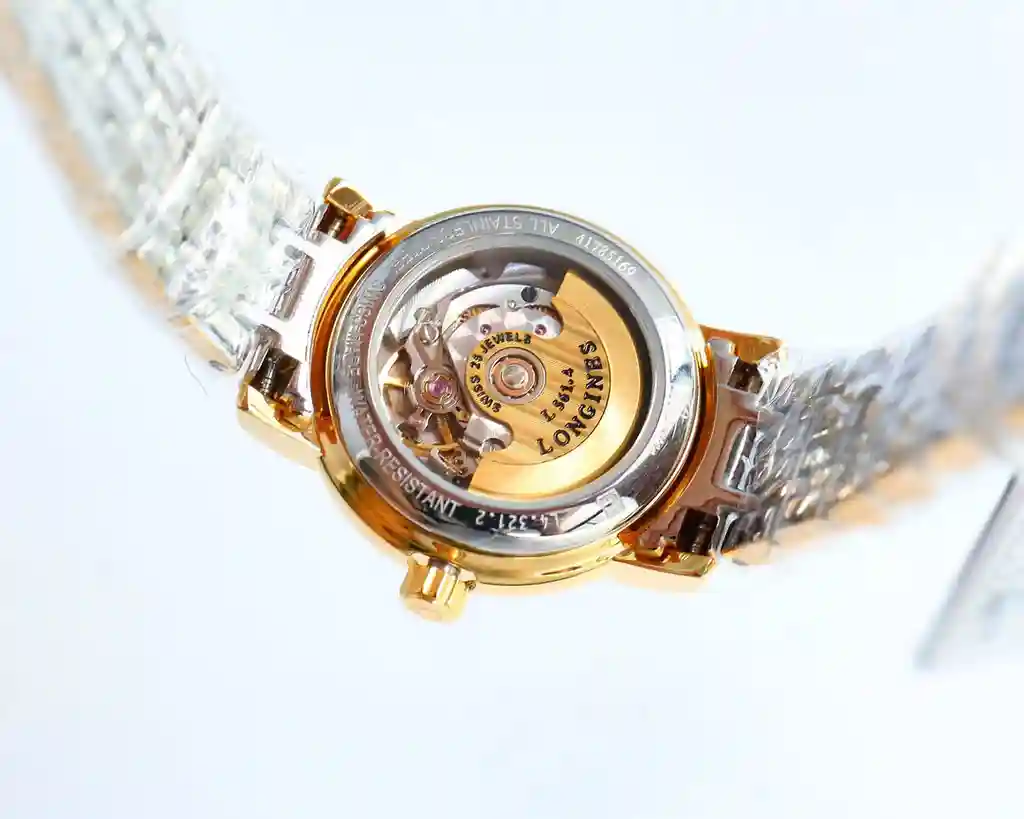General Watches Longines Lang@Qin Watch Women's watch with original fully automatic mechanical movement Top 316 stainless steel case and strap Mineral super mirror Diameter 25mm KK view 3
