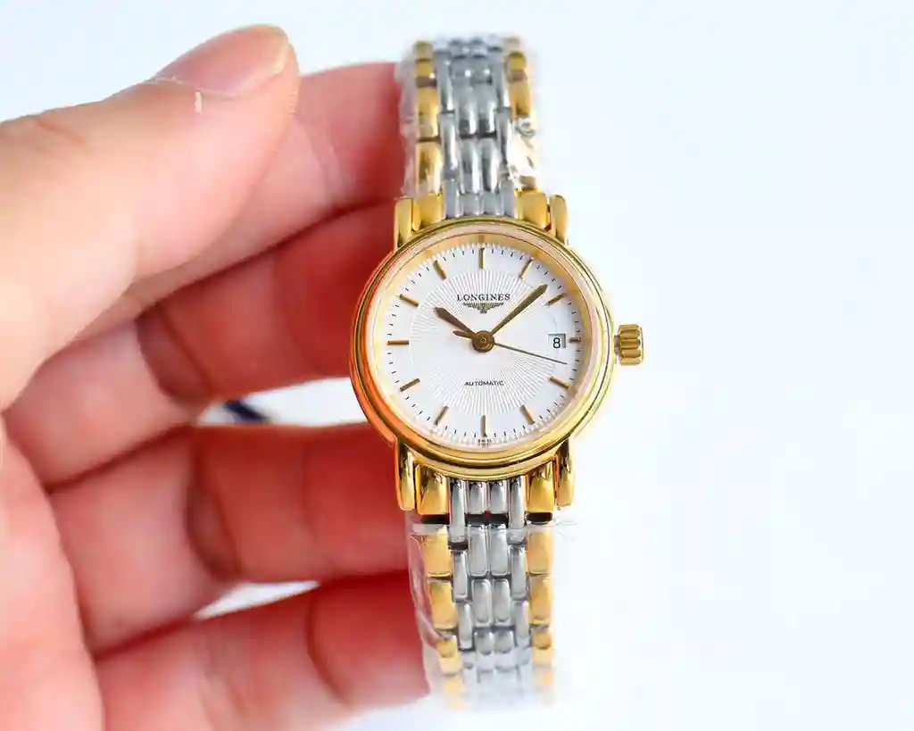 General Watches Longines Lang@Qin Watch Women's watch with original fully automatic mechanical movement Top 316 stainless steel case and strap Mineral super mirror Diameter 25mm KK view 9