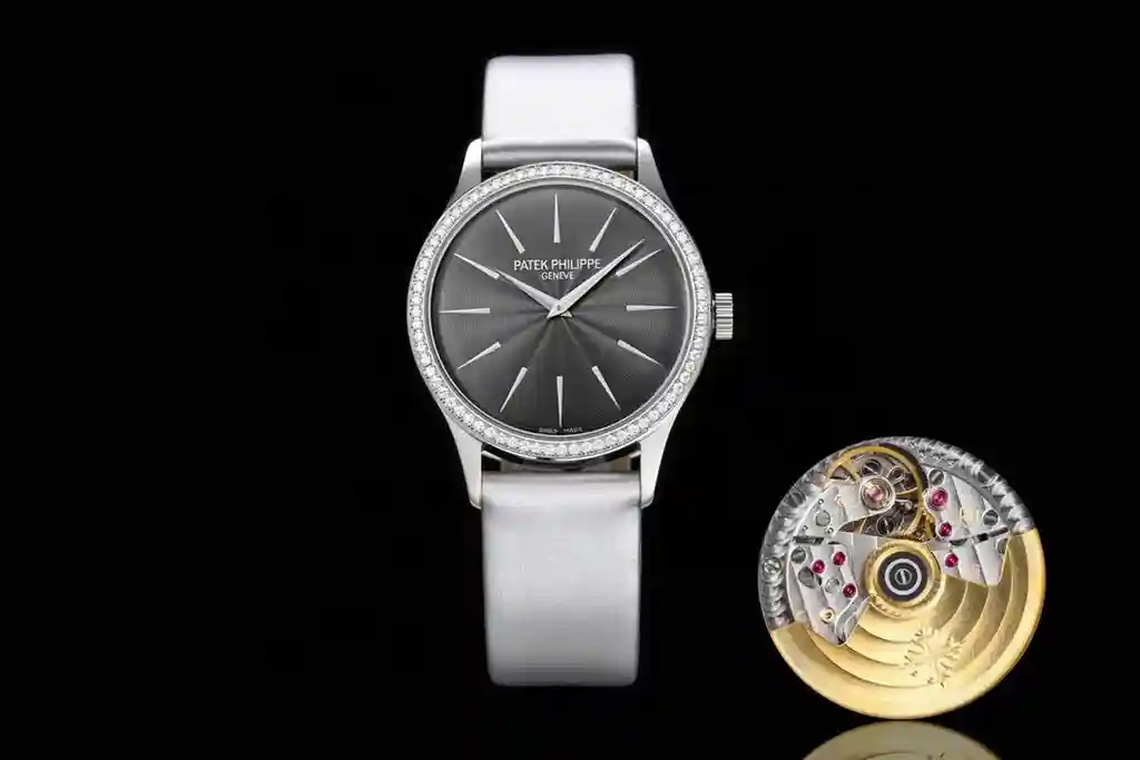 General Watches Patek Philippe Patek@Philippe watch women's watch with original fully automatic mechanical movement top 316 stainless steel case strap mineral super mirror diameter 33mm KK011500 view 7