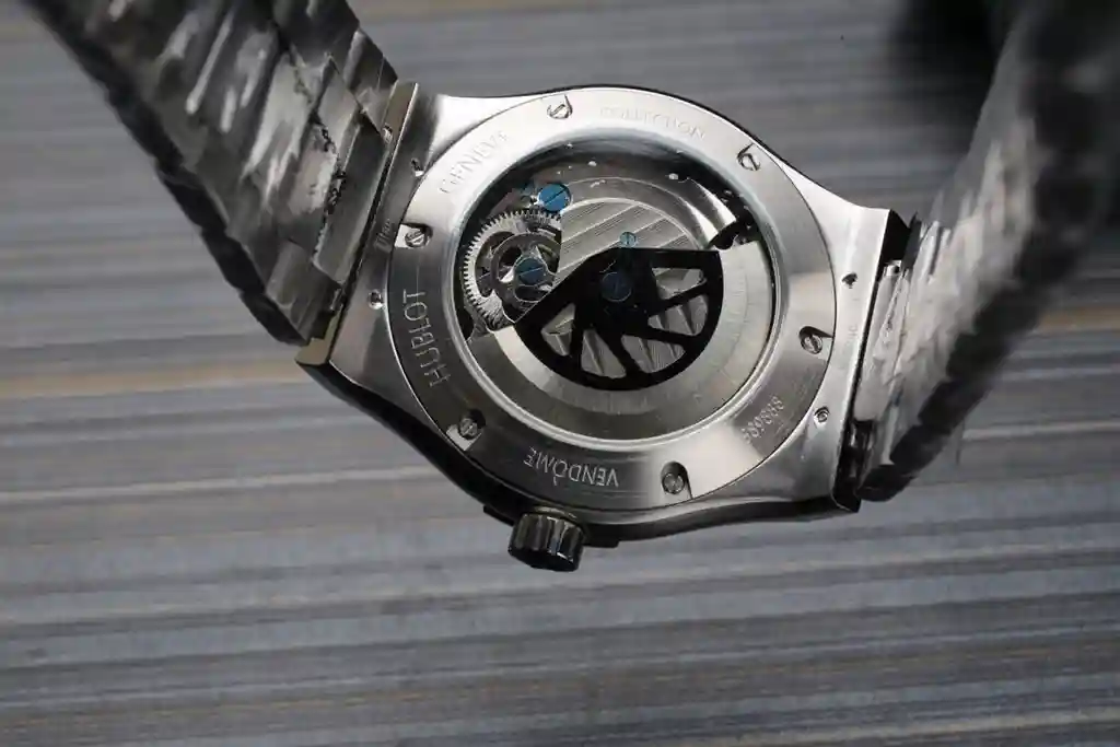 General Watches Hublot Heng@bao watch men's watch with original fully automatic mechanical movement top 316 stainless steel case strap mineral super mirror diameter 45mm KK06850 1 view 2