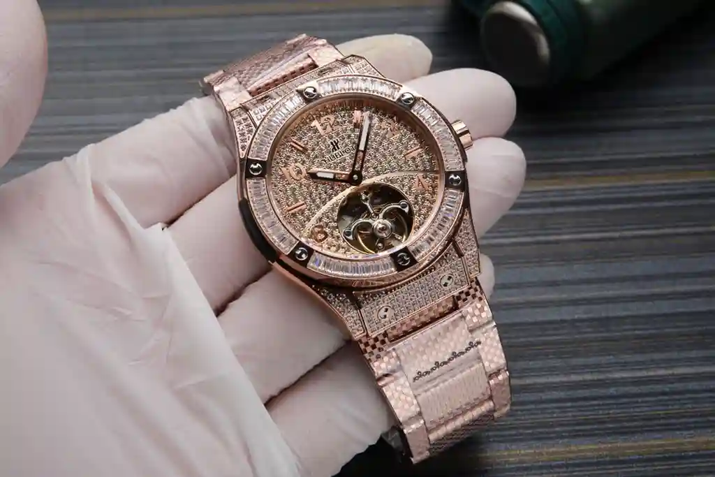 General Watches Hublot Heng@bao watch men's watch with original fully automatic mechanical movement top 316 stainless steel case strap mineral super mirror diameter 45mm KK06850 1 view 9