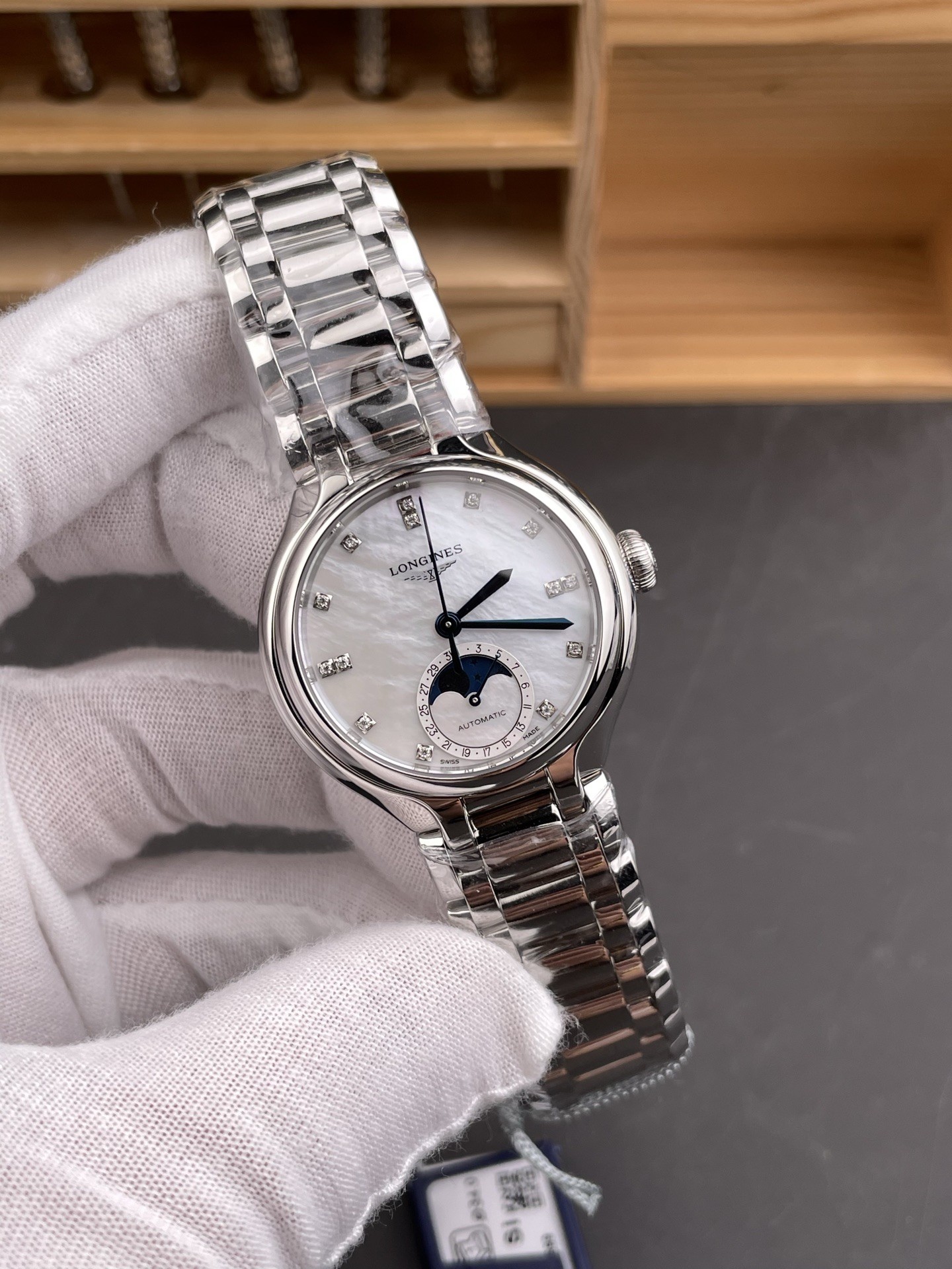 Longines Mother of Pearl Dial Watch view 2