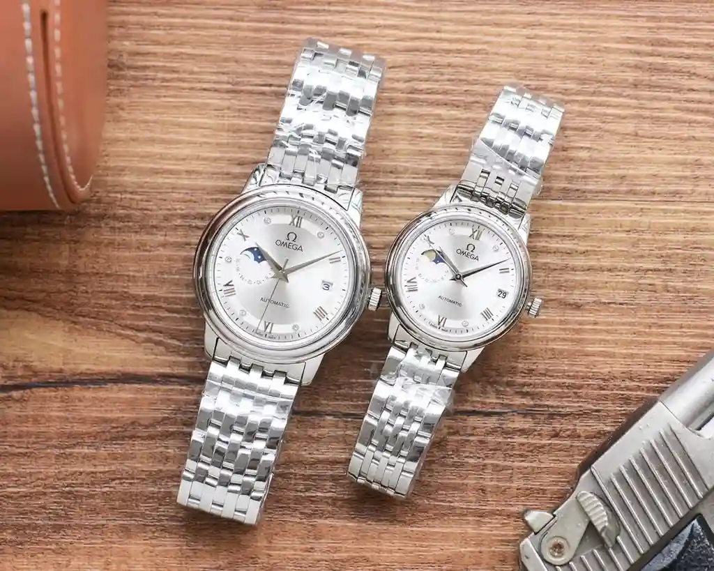 General Watches Advanced customized version of the new Omega Omega couple's watch, using fully automatic mechanical movement, top-grade 316 stainless steel case and strap, mineral super mirror, diameter 43mm DMA88049 view 4