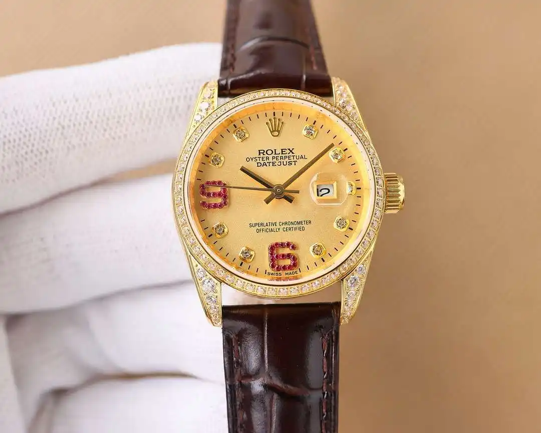 General Watches Watch, women's watch with original fully automatic mechanical movement, top-grade 316 stainless steel case and strap, mineral super mirror, diameter 32cm KK07850 view 5