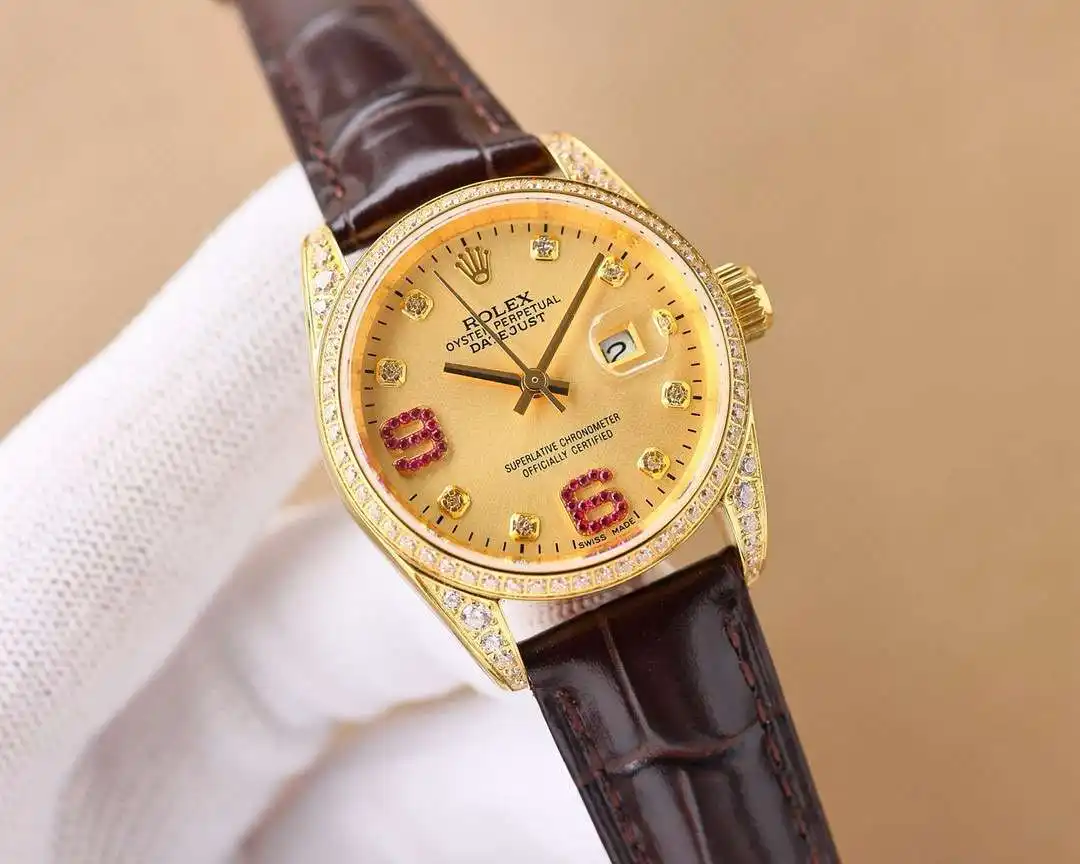 General Watches Watch, women's watch with original fully automatic mechanical movement, top-grade 316 stainless steel case and strap, mineral super mirror, diameter 32cm KK07850 view 8