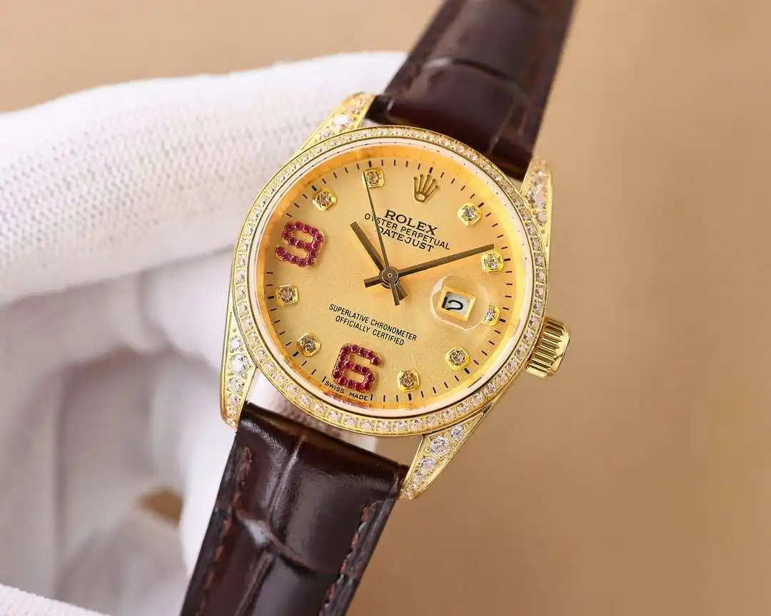 General Watches Watch, women's watch with original fully automatic mechanical movement, top-grade 316 stainless steel case and strap, mineral super mirror, diameter 32cm KK07850 view 9