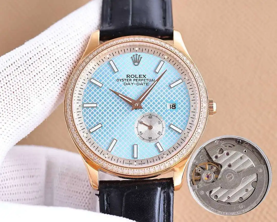 General Watches Watch, men's watch with original fully automatic mechanical movement, top-grade 316 stainless steel case and strap, mineral super mirror, diameter 43cm KK05250 view 6