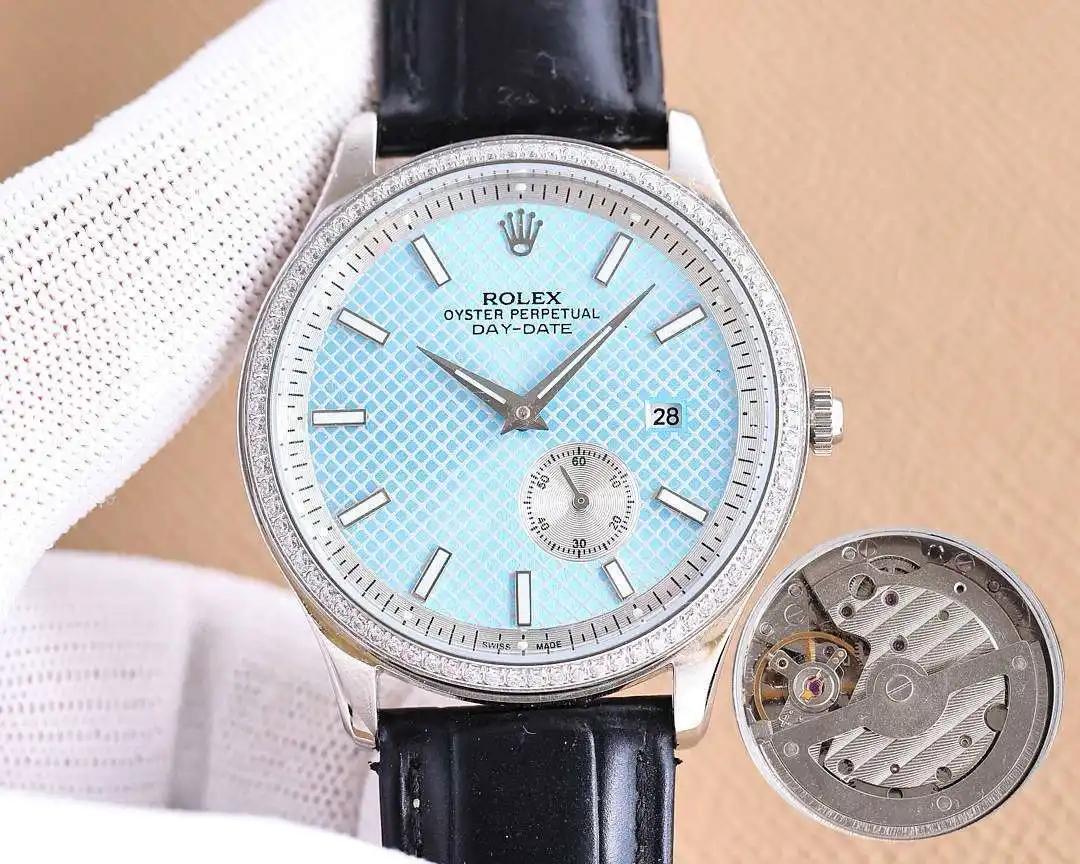 General Watches Watch, men's watch with original fully automatic mechanical movement, top-grade 316 stainless steel case and strap, mineral super mirror, diameter 43cm KK05250 view 7