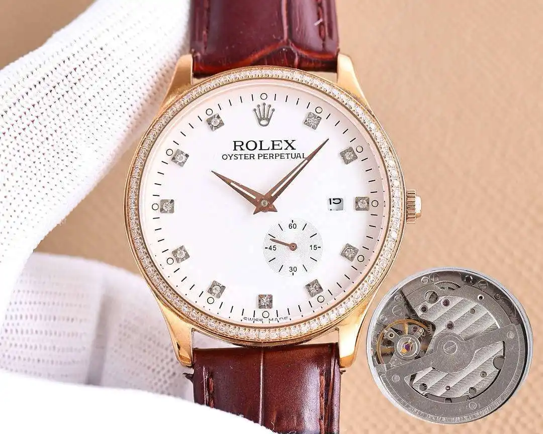 General Watches Watch, men's watch with original fully automatic mechanical movement, top-grade 316 stainless steel case and strap, mineral super mirror, diameter 43cm KK05250 view 8
