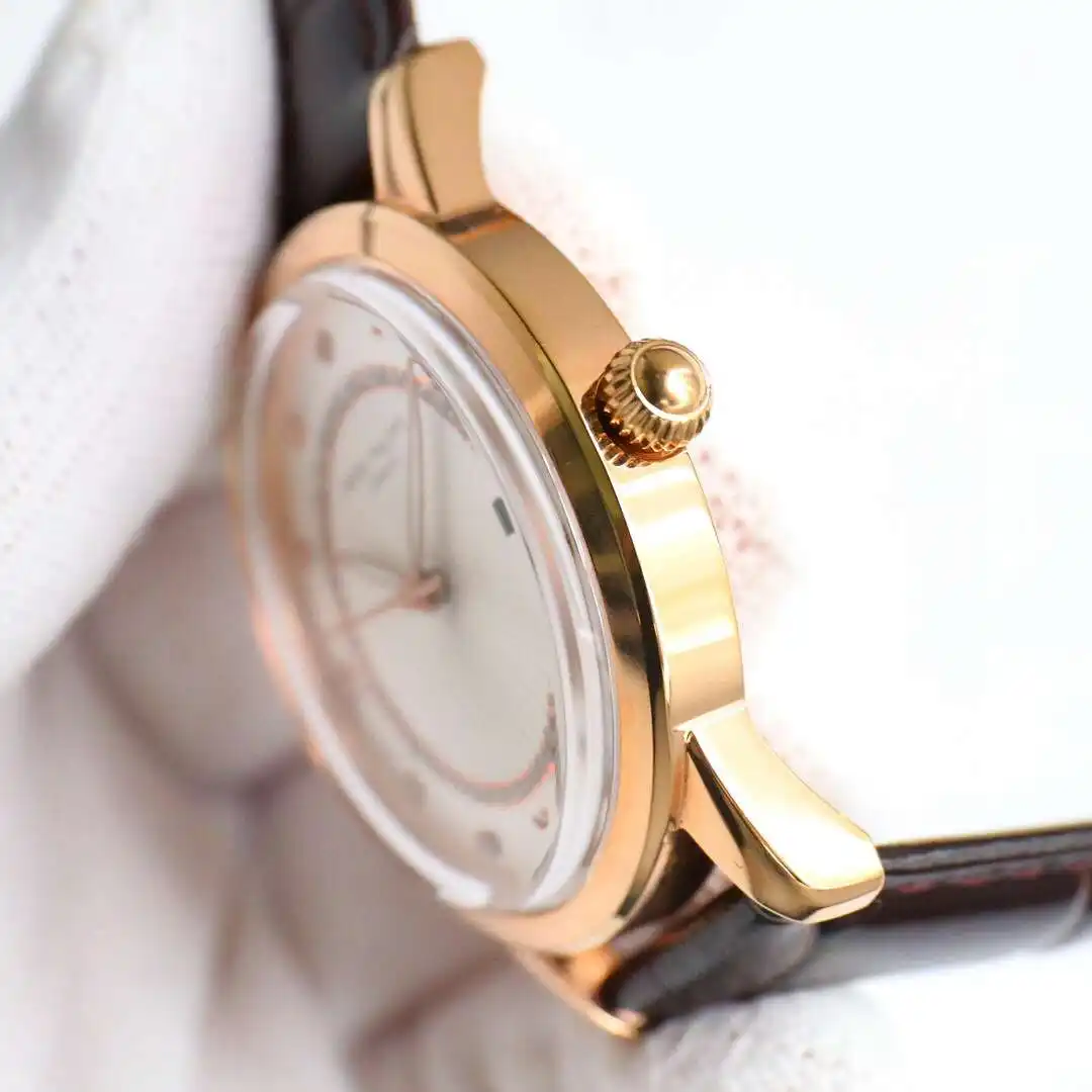 General Watches Patek Philippe Patek@Philippe watch men's watch with original fully automatic mechanical movement top 316 stainless steel case strap mineral super mirror diameter 40mm KK09850 view 6