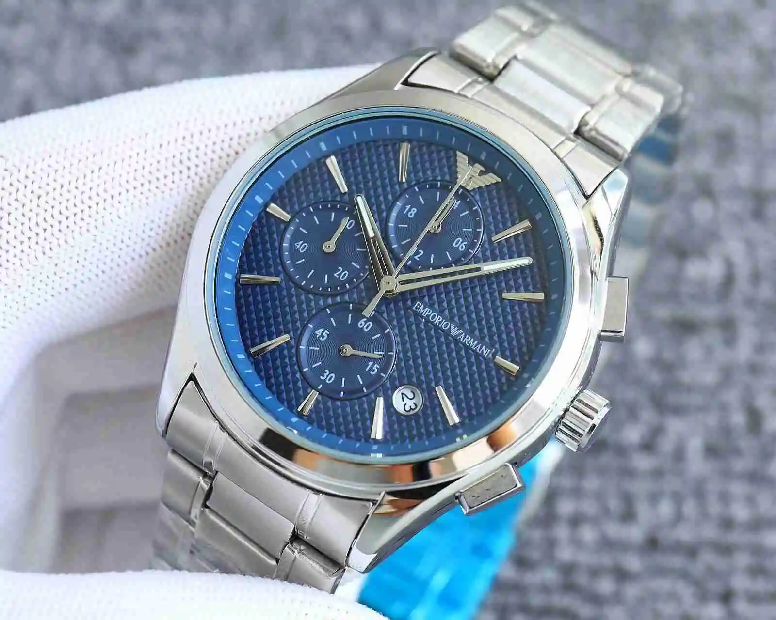 General Watches Armani Watch Men's Watch Paired with Original Fully Automatic Mechanical Movement Top Grade 316 Precision Steel Case with Mineral Super Strong Mirror Diameter 43mm KK02750 1 view 5
