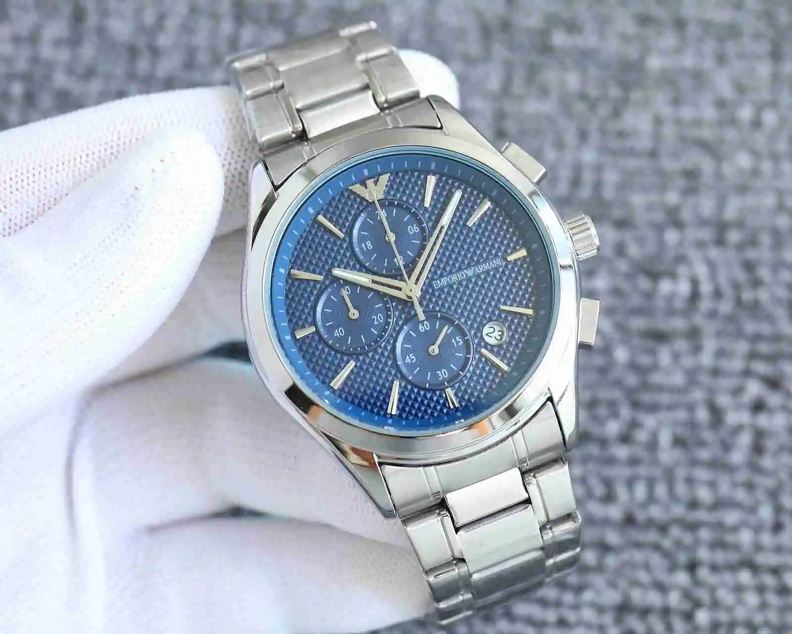 General Watches Armani Watch Men's Watch Paired with Original Fully Automatic Mechanical Movement Top Grade 316 Precision Steel Case with Mineral Super Strong Mirror Diameter 43mm KK02750 1 view 7