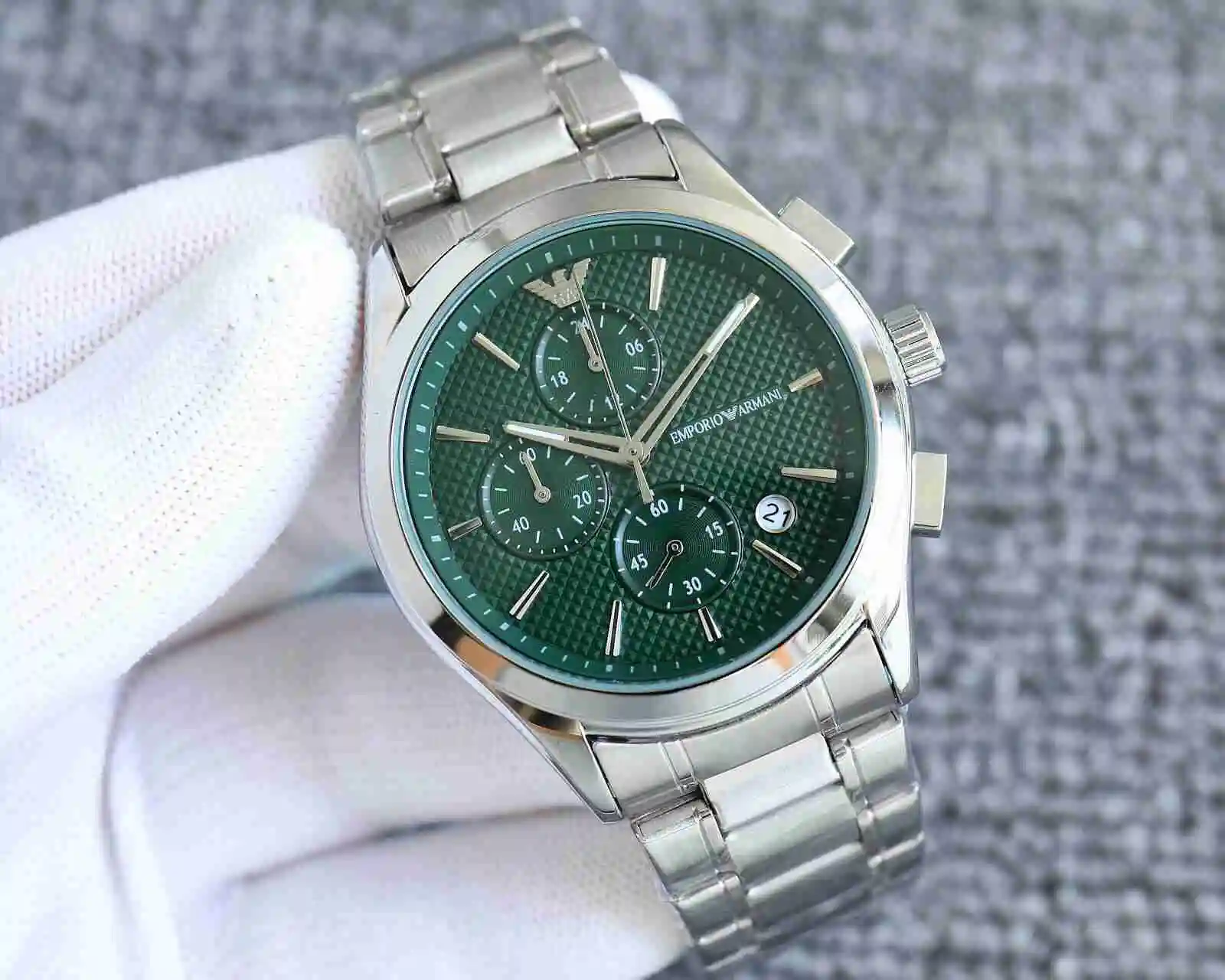General Watches Armani Watch Men's Watch Paired with Original Fully Automatic Mechanical Movement Top Grade 316 Precision Steel Case with Mineral Super Strong Mirror Diameter 43mm KK02750 1 view 8