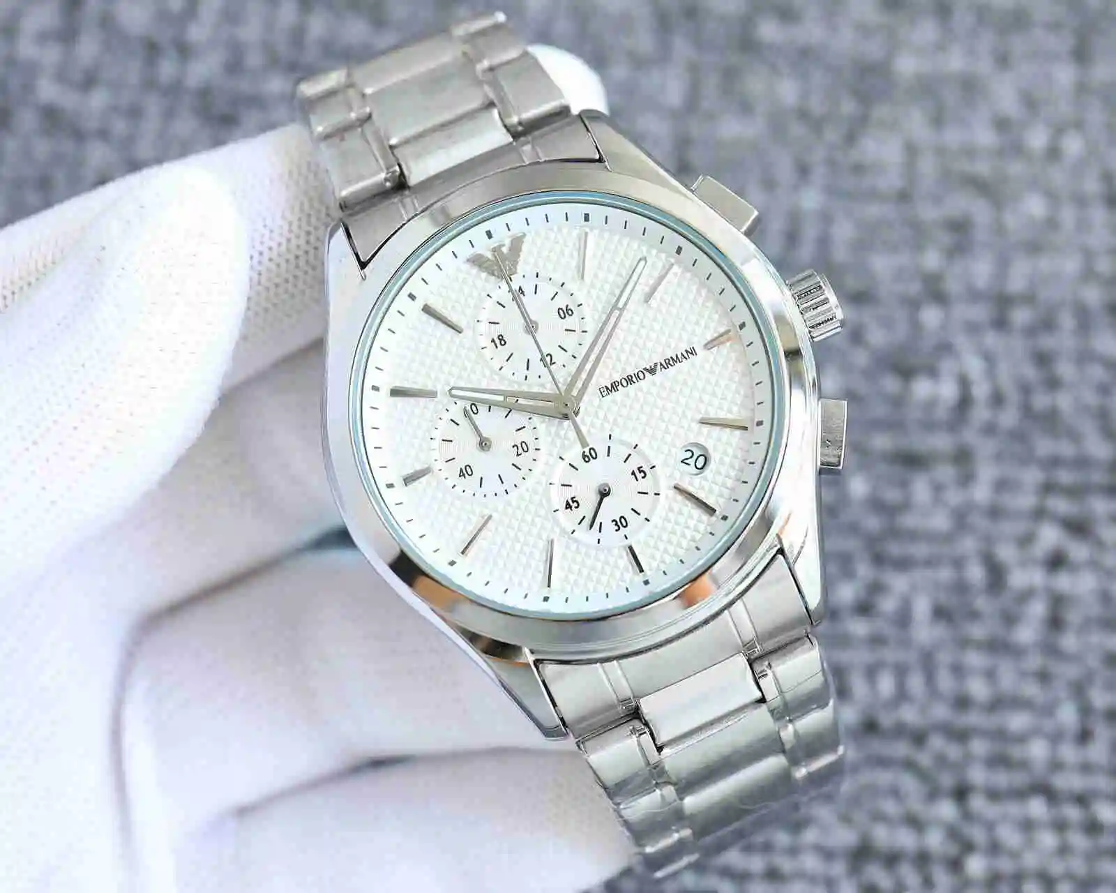 General Watches Armani Watch Men's Watch Paired with Original Fully Automatic Mechanical Movement Top Grade 316 Precision Steel Case with Mineral Super Strong Mirror Diameter 43mm KK02750 1 view 9