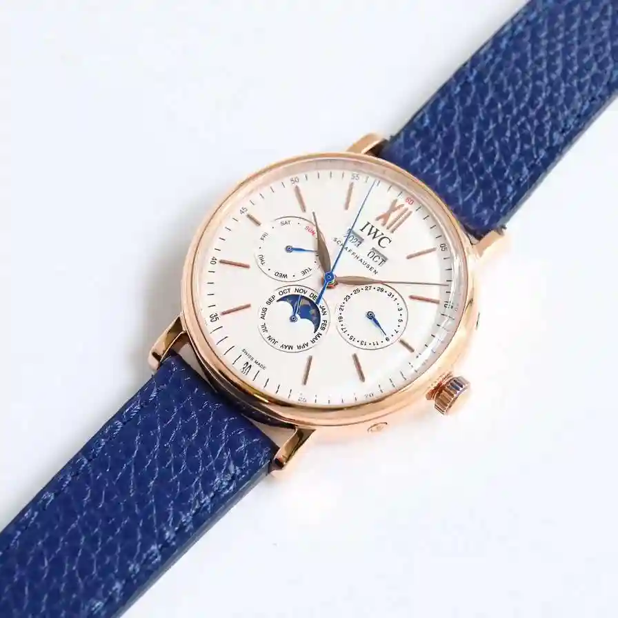 General Watches IWC Wan @ National Watch Men's Watch Paired with Original Fully Automatic Mechanical Movement Top Grade 316 Precision Steel Case with Mineral Super Strong Mirror Diameter 40mm KK view 2