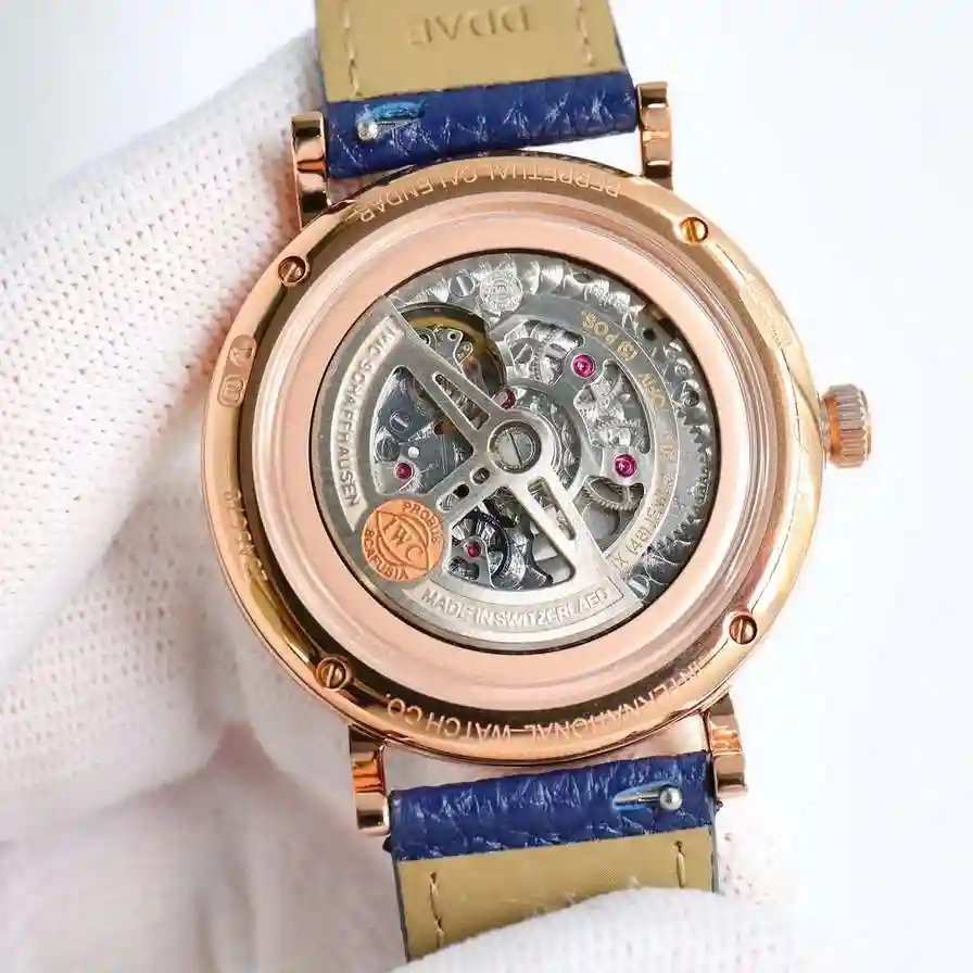 General Watches IWC Wan @ National Watch Men's Watch Paired with Original Fully Automatic Mechanical Movement Top Grade 316 Precision Steel Case with Mineral Super Strong Mirror Diameter 40mm KK view 4