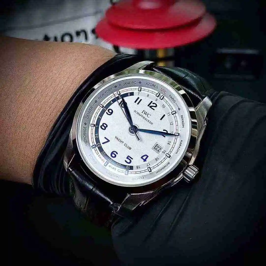 General Watches IWC Wanguo Watch Men's Watch Paired with Original Fully Automatic Mechanical Movement Top Grade 316 Precision Steel Case with Mineral Super Strong Mirror Diameter 42mm KK06250 1 view 7