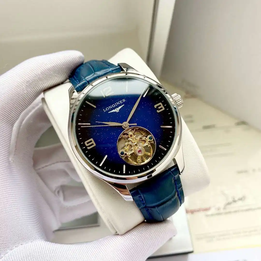 General Watches Watch Men's watch with original fully automatic mechanical movement, top 316 stainless steel case and strap, mineral super mirror, diameter 42mm KK ) view 9