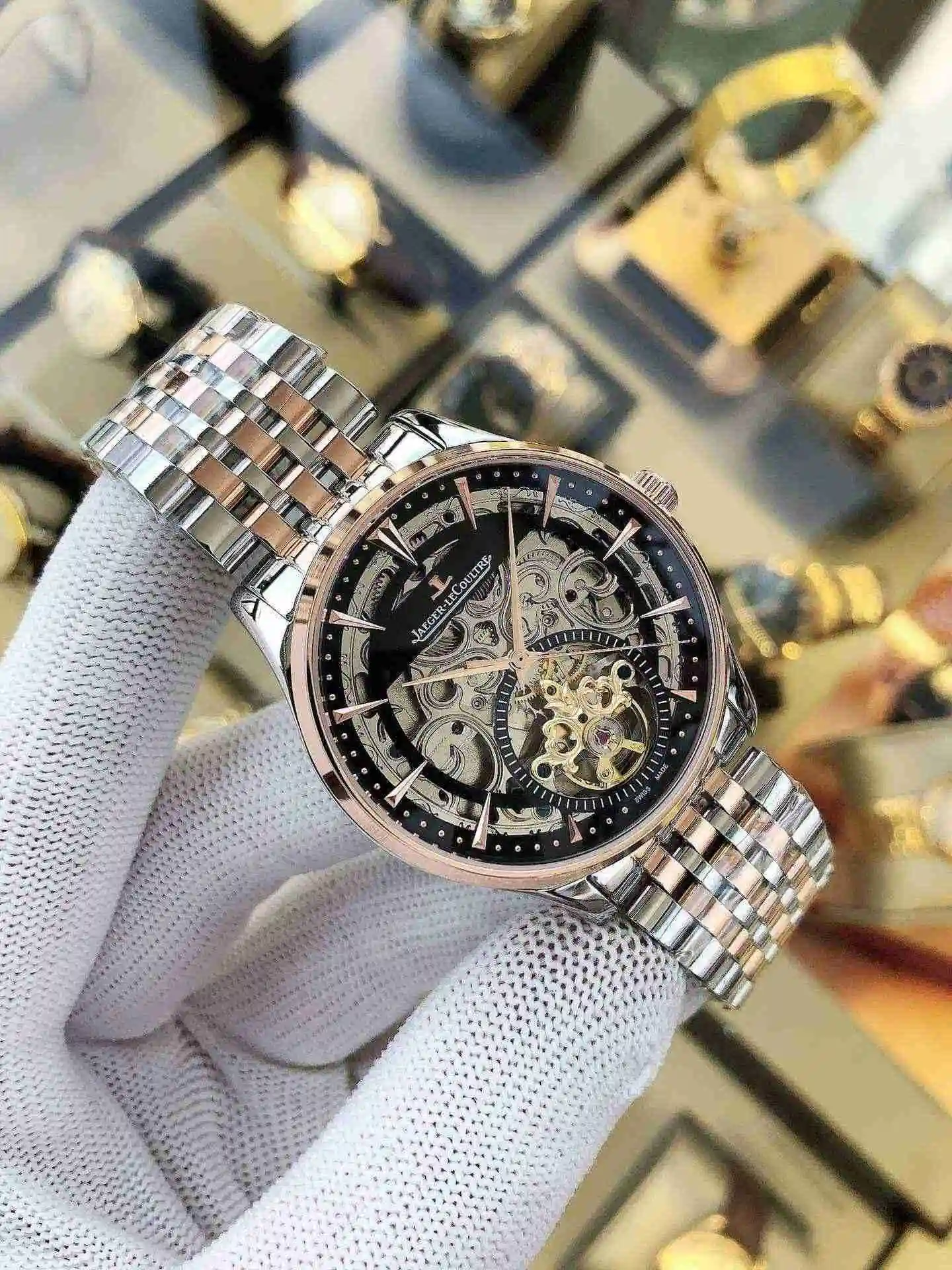 General Watches Jaeger-LeCoultre Jijia White 410 Gold 430 Steel+20 Watch view 4