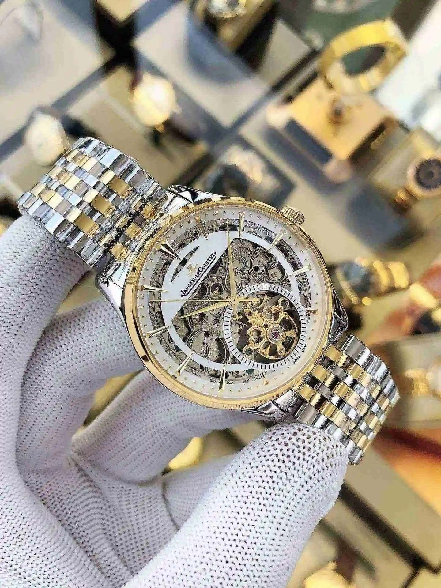 General Watches Jaeger-LeCoultre Jijia White 410 Gold 430 Steel+20 Watch view 7