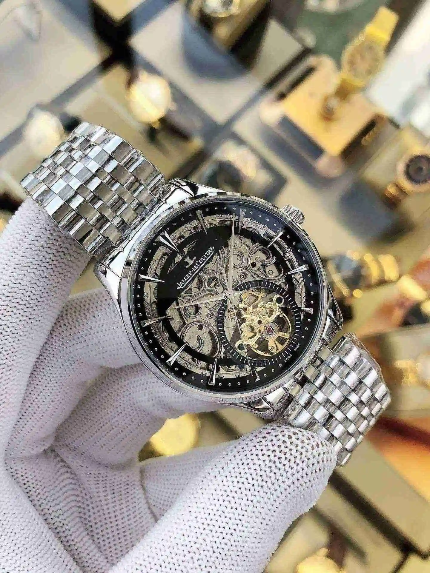 General Watches Jaeger-LeCoultre Jijia White 410 Gold 430 Steel+20 Watch view 8