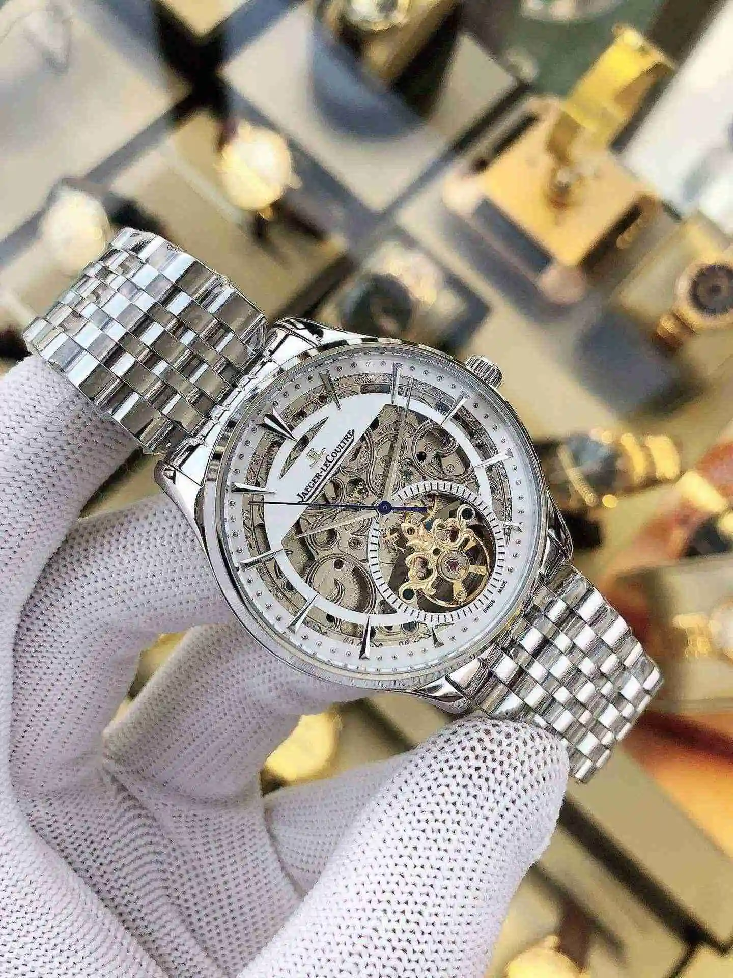 General Watches Jaeger-LeCoultre Jijia White 410 Gold 430 Steel+20 Watch view 9