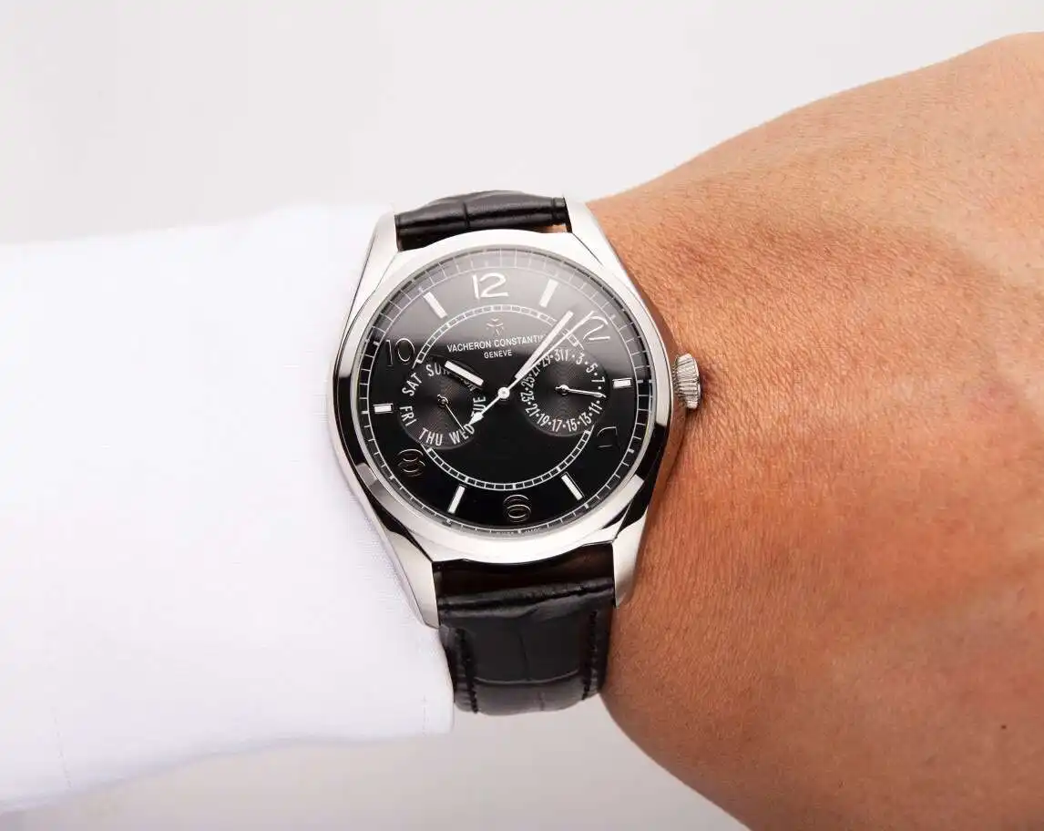 General Watches Vacheron Constantin @Denton watch men's watch with original fully automatic mechanical movement top 316 stainless steel case strap mineral super mirror diameter 41mm KK03250 2 view 8
