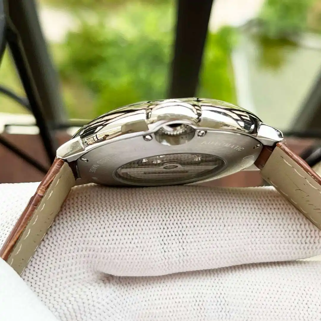 General Watches Watch Men's watch with original fully automatic mechanical movement, top 316 stainless steel case and strap, mineral super mirror, diameter 44mm KK ) view 4