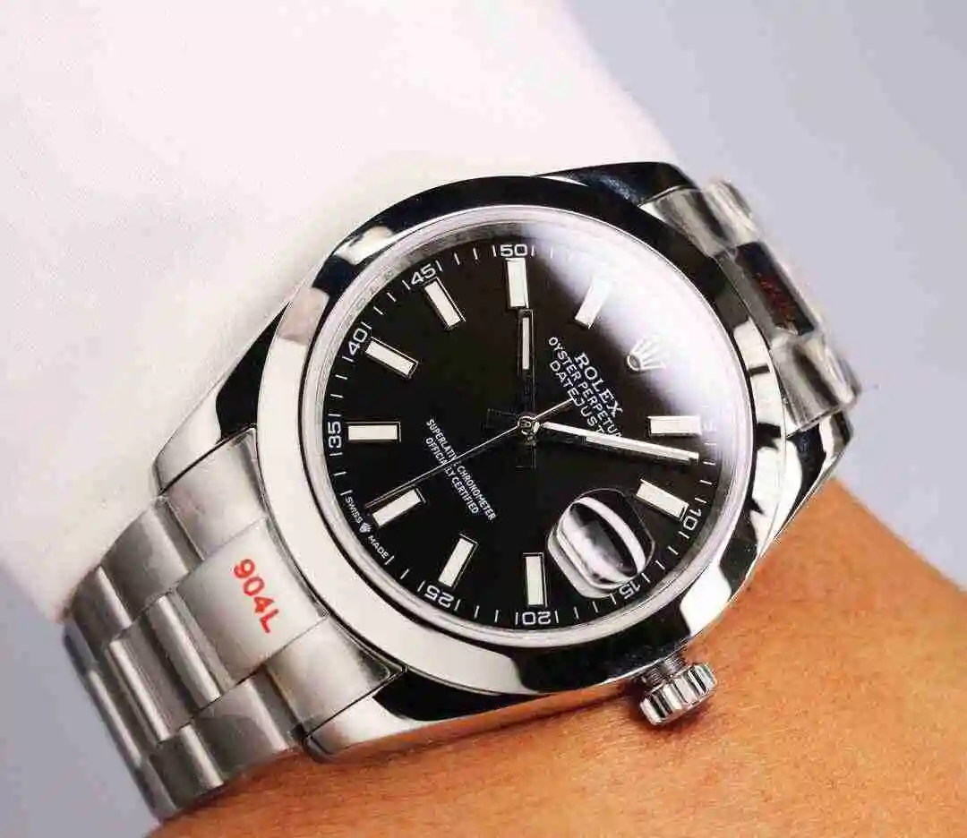 General Watches Rolex Watch Men's Watch Paired with Original Fully Automatic Mechanical Movement Top Grade 316 Precision Steel Case with Mineral Super Strong Mirror Diameter 41mm KK06500 5 view 5