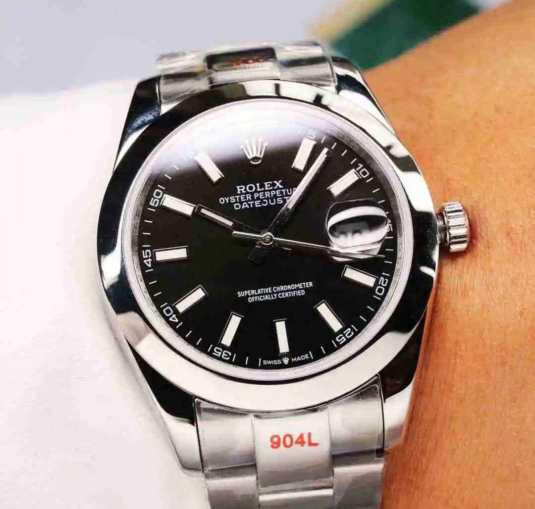 General Watches Rolex Watch Men's Watch Paired with Original Fully Automatic Mechanical Movement Top Grade 316 Precision Steel Case with Mineral Super Strong Mirror Diameter 41mm KK06500 5 view 7
