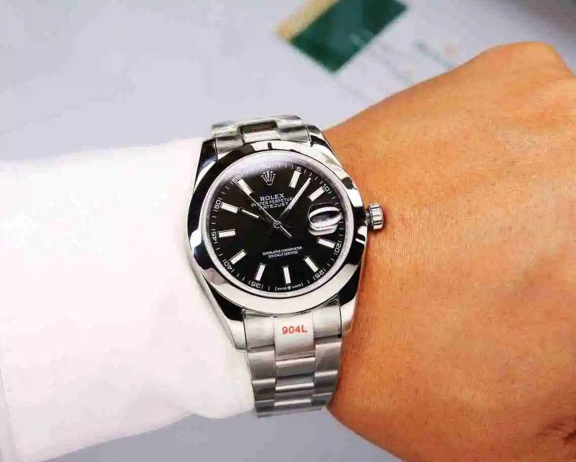 General Watches Rolex Watch Men's Watch Paired with Original Fully Automatic Mechanical Movement Top Grade 316 Precision Steel Case with Mineral Super Strong Mirror Diameter 41mm KK06500 5 view 8