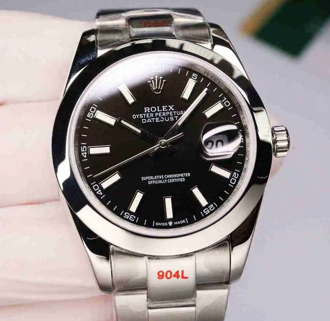 General Watches Rolex Watch Men's Watch Paired with Original Fully Automatic Mechanical Movement Top Grade 316 Precision Steel Case with Mineral Super Strong Mirror Diameter 41mm KK06500 5 view 9