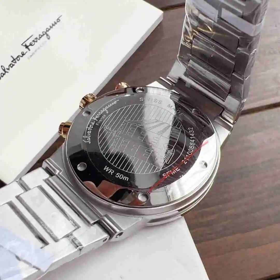 General Watches Ferragamo Watch Men's Watch Paired with Original Fully Automatic Mechanical Movement Top Grade 316 Precision Steel Case with Mineral Super Strong Mirror Diameter 41mm KK09800 1 view 4