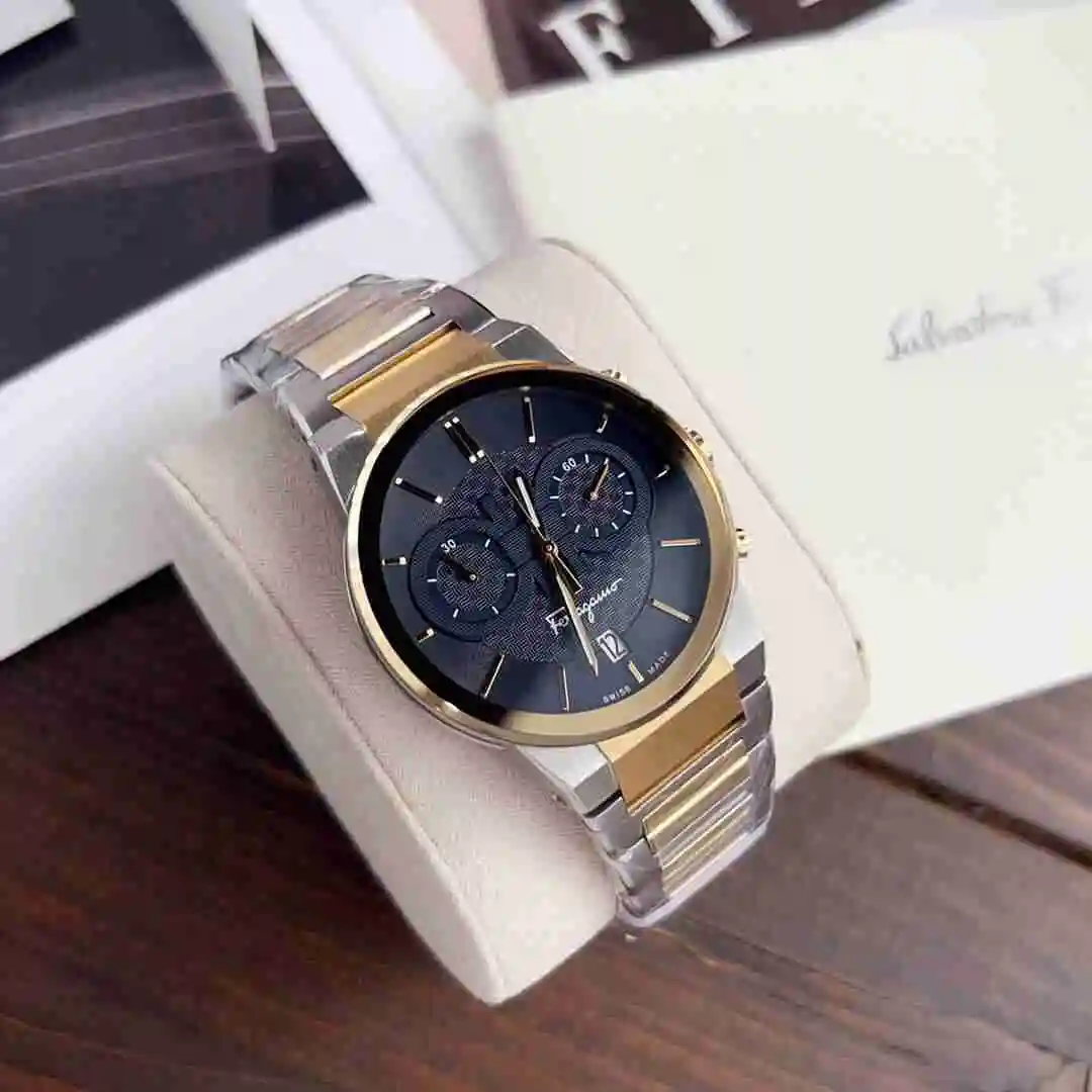 General Watches Ferragamo Watch Men's Watch Paired with Original Fully Automatic Mechanical Movement Top Grade 316 Precision Steel Case with Mineral Super Strong Mirror Diameter 41mm KK09800 1 view 7