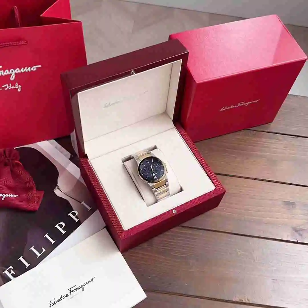 General Watches Ferragamo Watch Men's Watch Paired with Original Fully Automatic Mechanical Movement Top Grade 316 Precision Steel Case with Mineral Super Strong Mirror Diameter 41mm KK09800 1 view 9