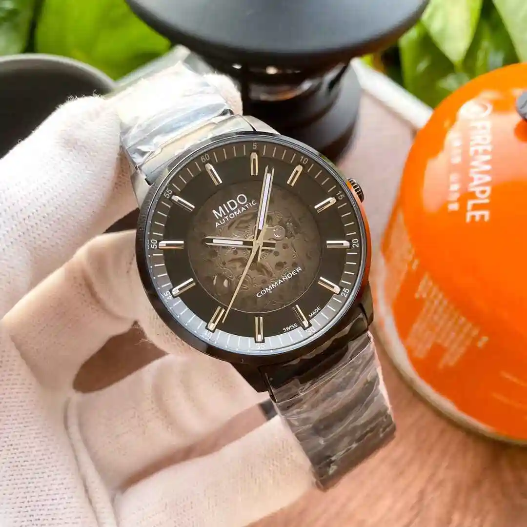 General Watches Mido MIDO watch for men with original fully automatic mechanical movement, top grade 316 precision steel case with mineral super strong mirror diameter 41mm KK03650 1 view 7