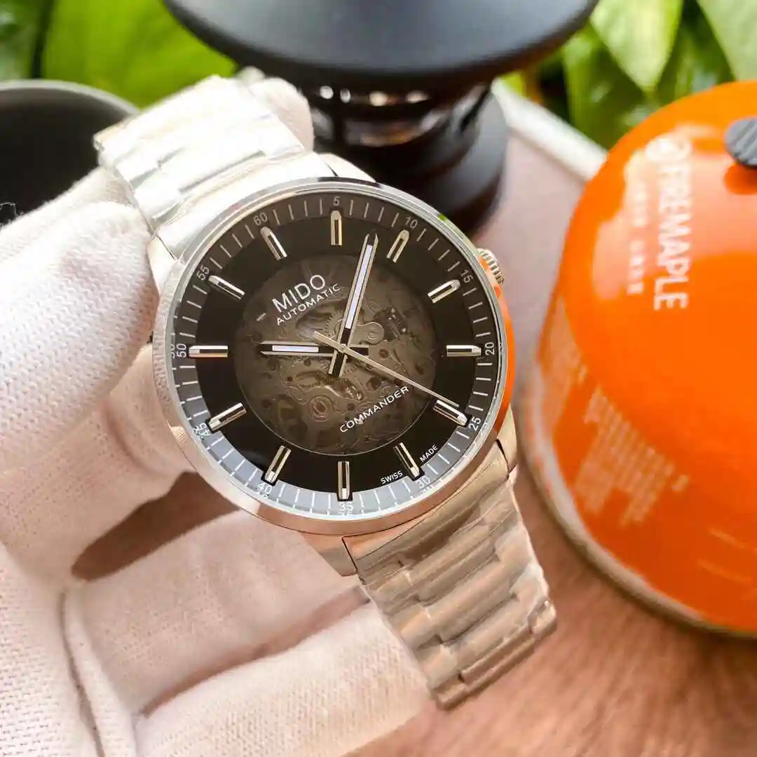 General Watches Mido MIDO watch for men with original fully automatic mechanical movement, top grade 316 precision steel case with mineral super strong mirror diameter 41mm KK03650 1 view 8