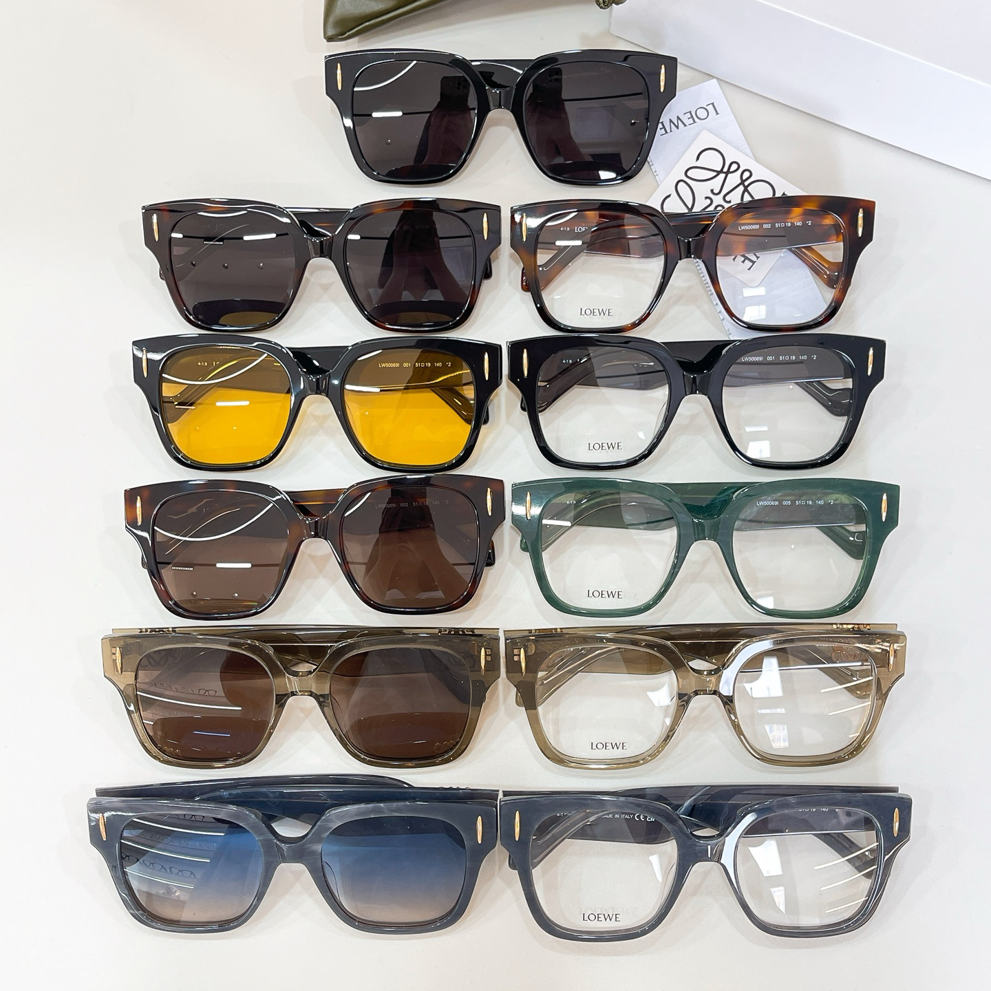 LOEWE EL:LW50069I Size 51-19-140 Sunglasses view 5