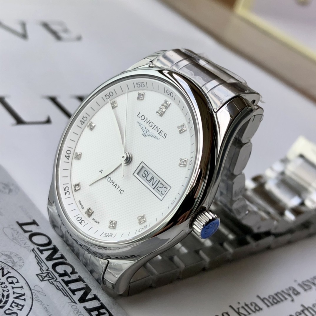 Longines Stainless Steel 42mm Watch view 3