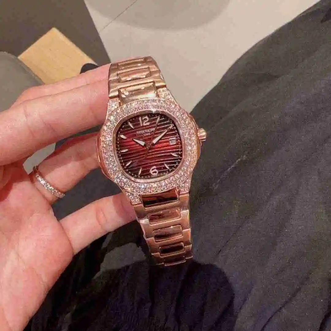 General Watches Patek Philippe Watch Women's Watch Paired with Original Fully Automatic Mechanical Movement Top Grade 316 Precision Steel Case with Mineral Super Strong Mirror Diameter 33mm KK03650 view 5