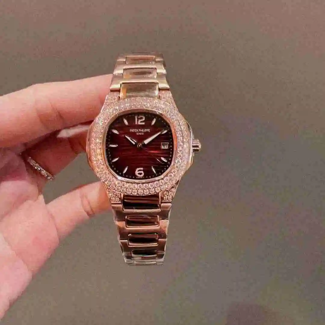 General Watches Patek Philippe Watch Women's Watch Paired with Original Fully Automatic Mechanical Movement Top Grade 316 Precision Steel Case with Mineral Super Strong Mirror Diameter 33mm KK03650 view 8