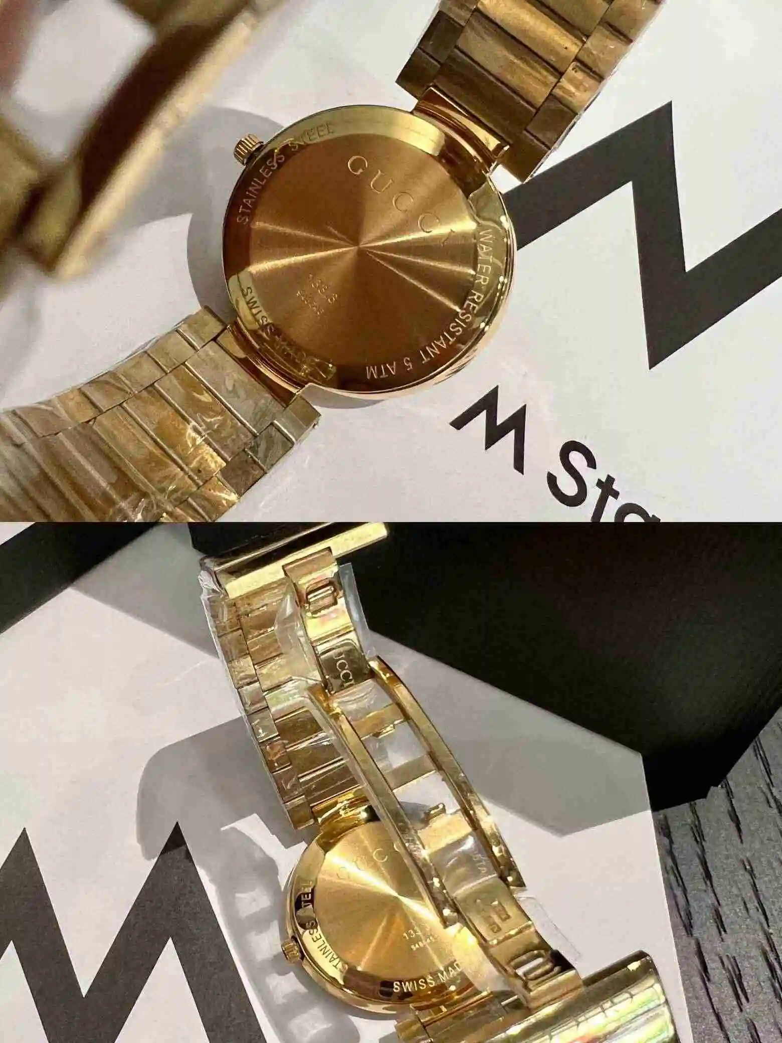 General Watches GUCCI Gucci Watch Women's Watch Paired with Original Fully Automatic Mechanical Movement Top Grade 316 Precision Steel Case with Mineral Super Strong Mirror Diameter 37mm KK03450 view 2