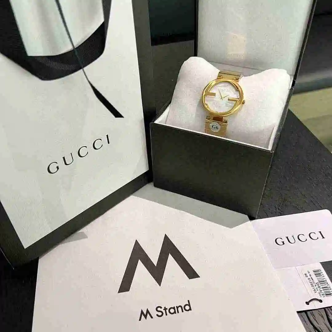 General Watches GUCCI Gucci Watch Women's Watch Paired with Original Fully Automatic Mechanical Movement Top Grade 316 Precision Steel Case with Mineral Super Strong Mirror Diameter 37mm KK03450 view 3