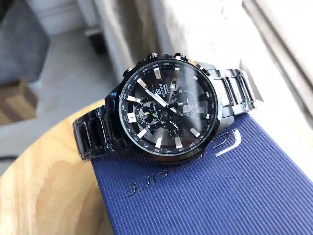 General Watches Casio watch for men with original fully automatic mechanical movement, top grade 316 precision steel case with mineral super strong mirror diameter 40mm KK02450 2 view 8