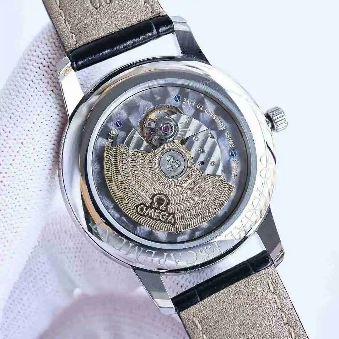 General Watches Omega Watch Men's Watch Paired with Original Fully Automatic Mechanical Movement Top Grade 316 Precision Steel Case with Mineral Super Strong Mirror Diameter 42mm kk09800 view 2