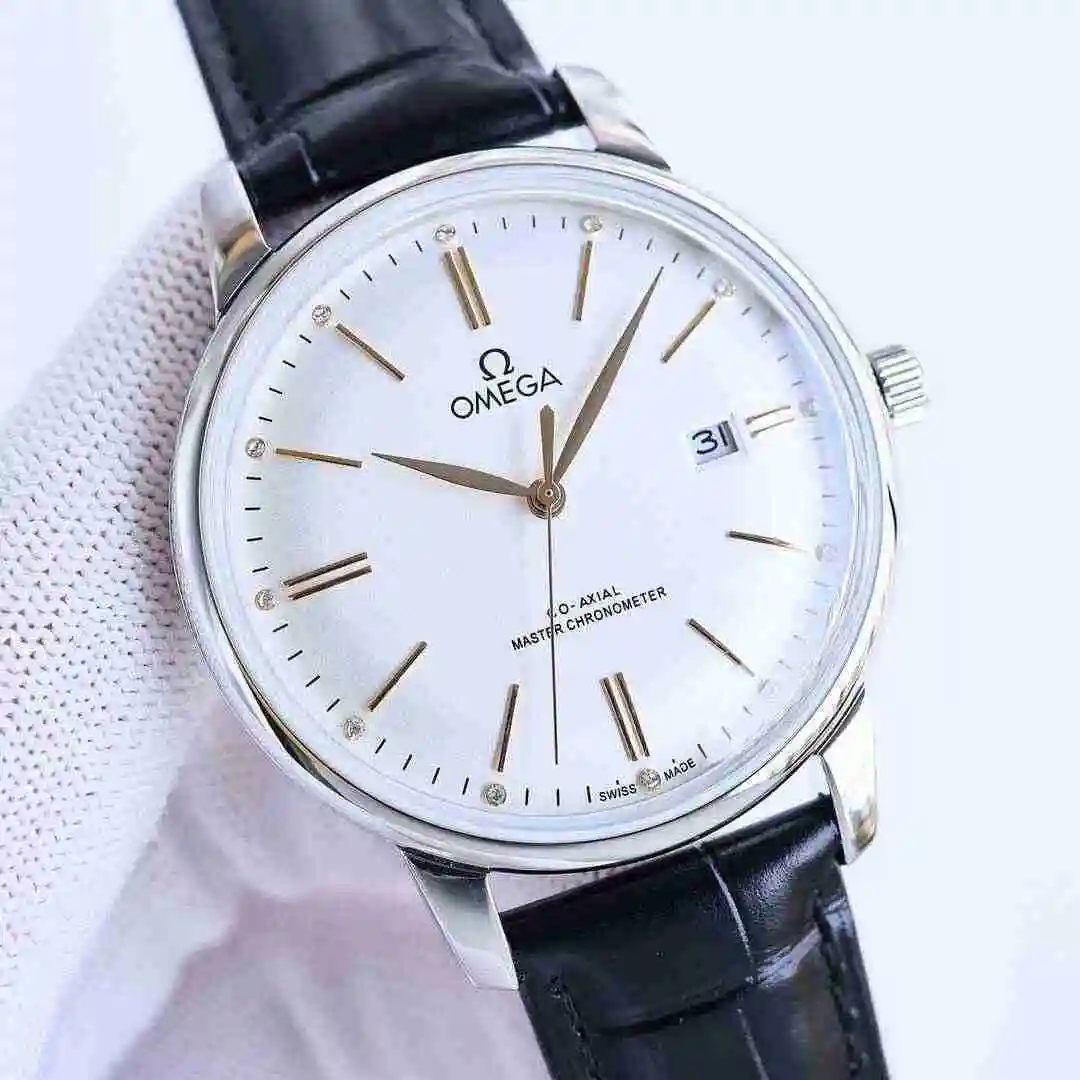 General Watches Omega Watch Men's Watch Paired with Original Fully Automatic Mechanical Movement Top Grade 316 Precision Steel Case with Mineral Super Strong Mirror Diameter 42mm kk09800 view 7